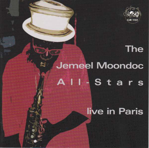 JEMEEL MOONDOC - Live in Paris cover 