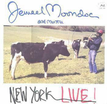 JEMEEL MOONDOC - New York Live ! cover 