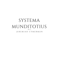 JEREMIAH CYMERMAN - Systema Munditotius, vol. 1 cover 
