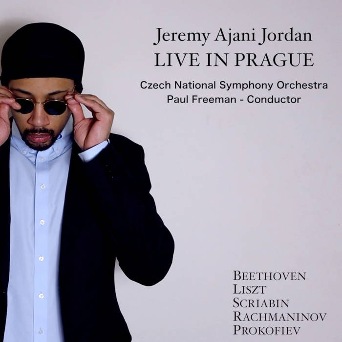 JEREMY AJANI JORDAN - Live In Prague cover 