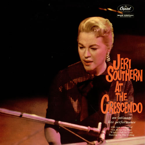 JERI SOUTHERN - At the Crescendo cover 