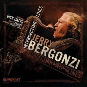 JERRY BERGONZI - Intersecting Lines cover 