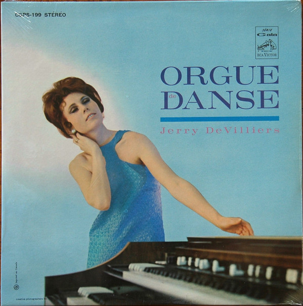 JERRY DE VILLIERS - Orgue De Danse cover 