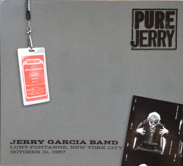 JERRY GARCIA - Jerry Garcia Band : Pure Jerry (Lunt-Fontanne, New York City, October 31, 1987) cover 