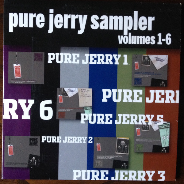 JERRY GARCIA - Pure Jerry Sampler Volumes 1-6 cover 