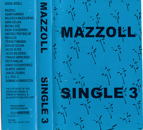 JERZY MAZZOLL - Single 3 cover 