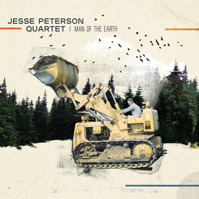 JESSE PETERSON - Man of the Earth cover 