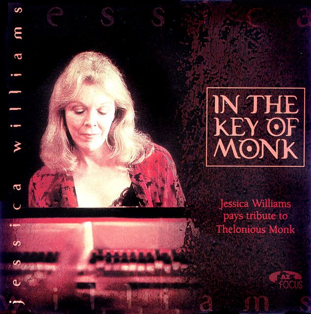 JESSICA WILLIAMS - In the Key of Monk cover 