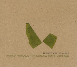 JIM DENLEY - Jim Denley, Philippe Lauzier, Pierre-Yves Martel, Kim Myhr, Éric Normand ‎: Transition De Phase cover 