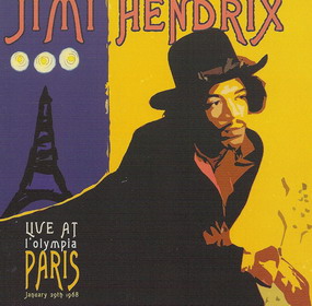 JIMI HENDRIX - Paris Jan 29th 1968 Experience cover 