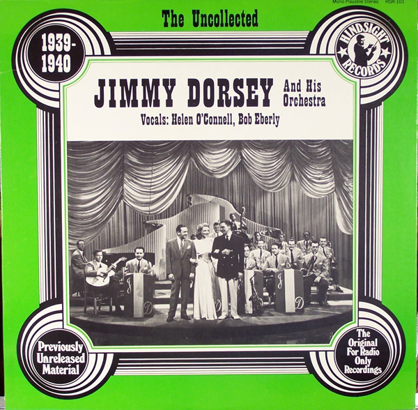 JIMMY DORSEY - The Uncollected 1939-1940 cover 