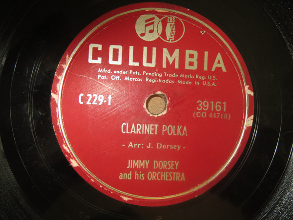 JIMMY DORSEY - Jimmy Dorsey And His Orchestra ‎: Polkas By Dorsey cover 