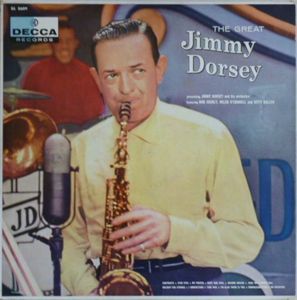 JIMMY DORSEY - The Great Jimmy Dorsey cover 
