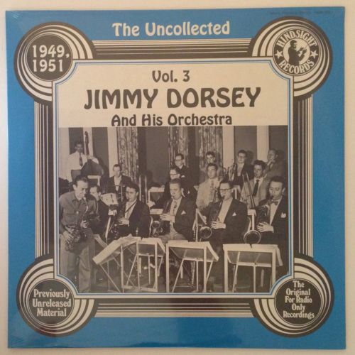 JIMMY DORSEY - The Uncollected Jimmy Dorsey 1949 - 1951 Vol. 3 cover 