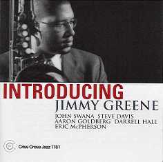 JIMMY GREENE - Introducing Jimmy Greene cover 