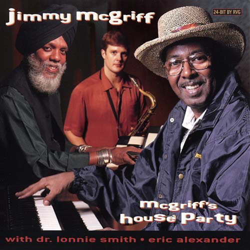 JIMMY MCGRIFF - McGriff's House Party cover 