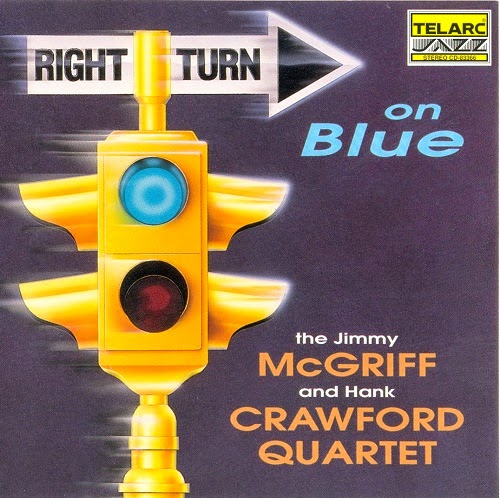 JIMMY MCGRIFF - Right Turn On Blue cover 