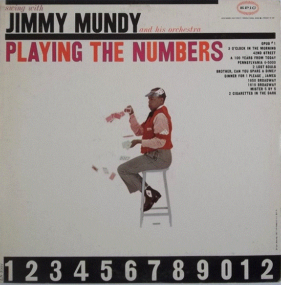 JIMMY MUNDY - Playing The Numbers cover 