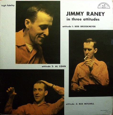 JIMMY RANEY - In Three Attitudes cover 