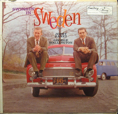 JIMMY RANEY - Jimmy Raney - George Wallington ‎: Swingin' In Sweden cover 