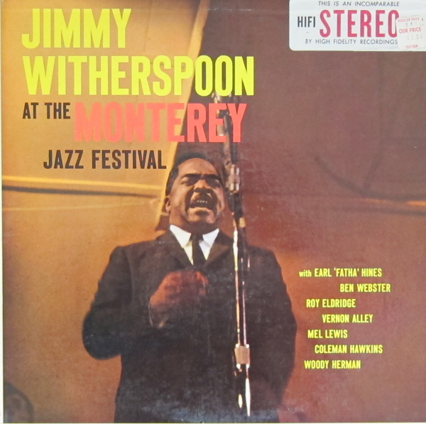 JIMMY WITHERSPOON - At The Monterey Jazz Festival cover 