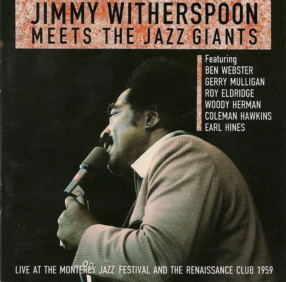 JIMMY WITHERSPOON - Jimmy Witherspoon Meets The Giants of Jazz cover 