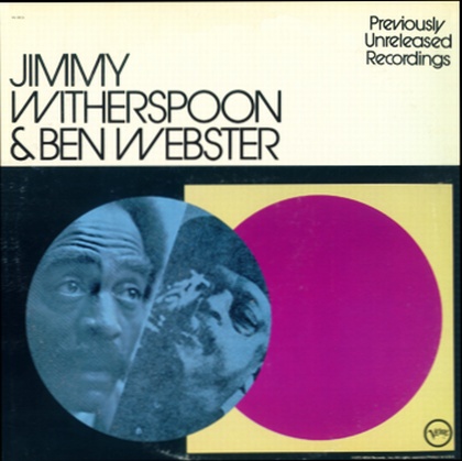 JIMMY WITHERSPOON - Previously Unreleased Recordings cover 