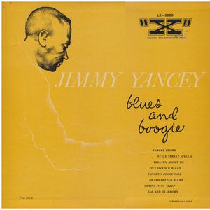 JIMMY YANCEY - Blues And Booige cover 