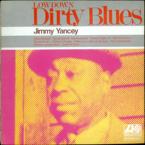 JIMMY YANCEY - Lowdown Dirty Blues cover 