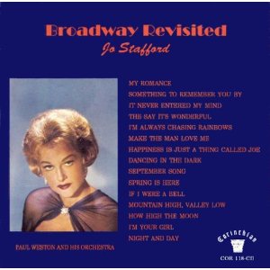 JO STAFFORD - Broadway Revisited cover 
