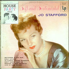 JO STAFFORD - Soft and Sentimental cover 