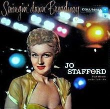 JO STAFFORD - Swingin' Down Broadway cover 