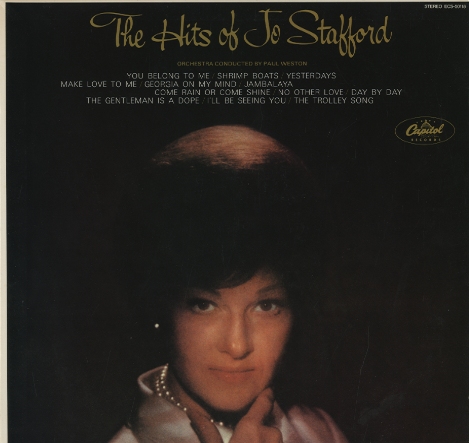 JO STAFFORD - The Hits of Jo Stafford cover 