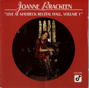 JOANNE BRACKEEN - Live at Maybeck Recital Hall, Volume 1 cover 