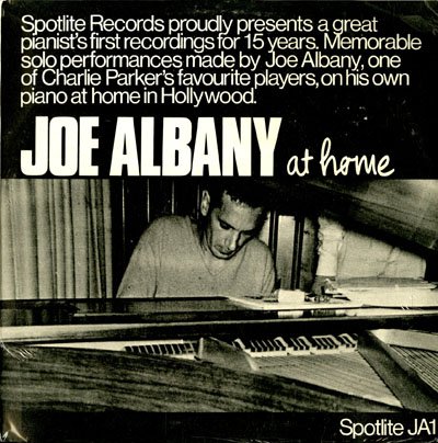 JOE ALBANY - At Home (aka At Home Alone) cover 