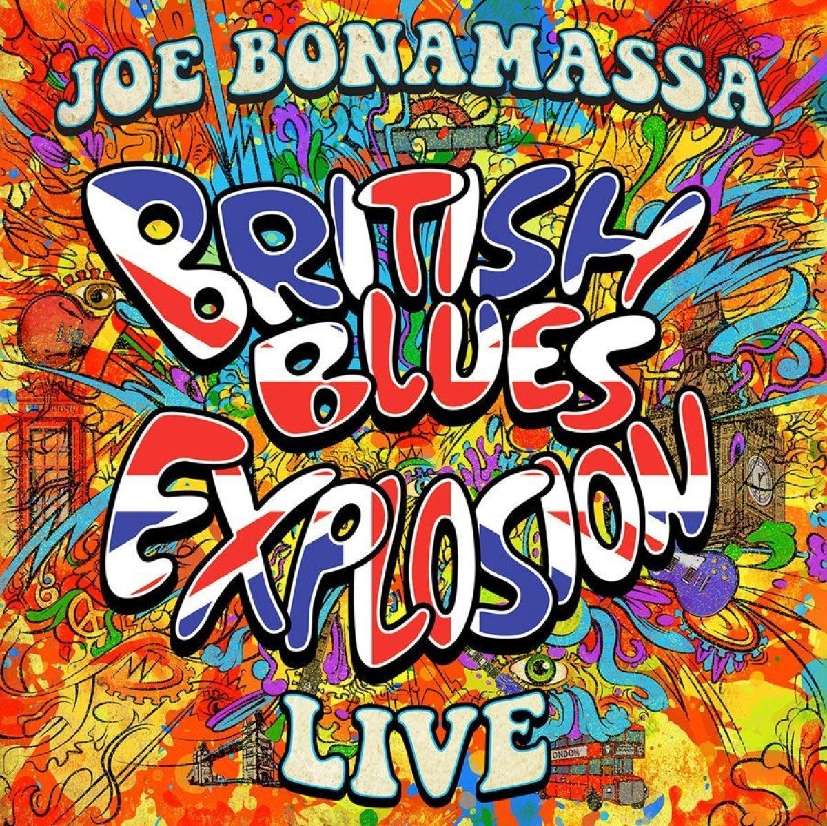 JOE BONAMASSA - British Blues Explosion Live cover 