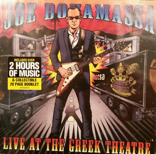 JOE BONAMASSA - Live At The Greek Theatre cover 