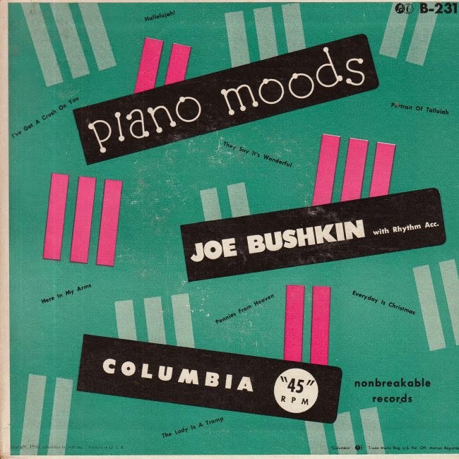 JOE BUSHKIN - Piano Moods cover 