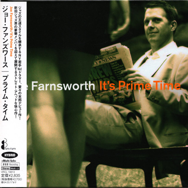 JOE FARNSWORTH - It's Prime Time cover 