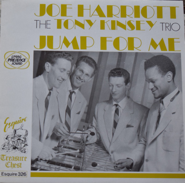 JOE HARRIOTT - Joe Harriott, Tony Kinsey ‎: Jump For Me cover 