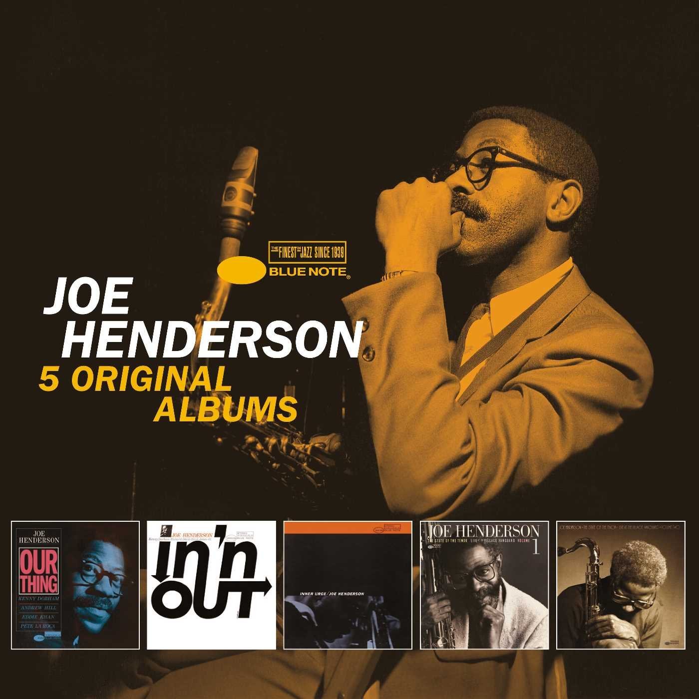 JOE HENDERSON - 5 Original Albums cover 