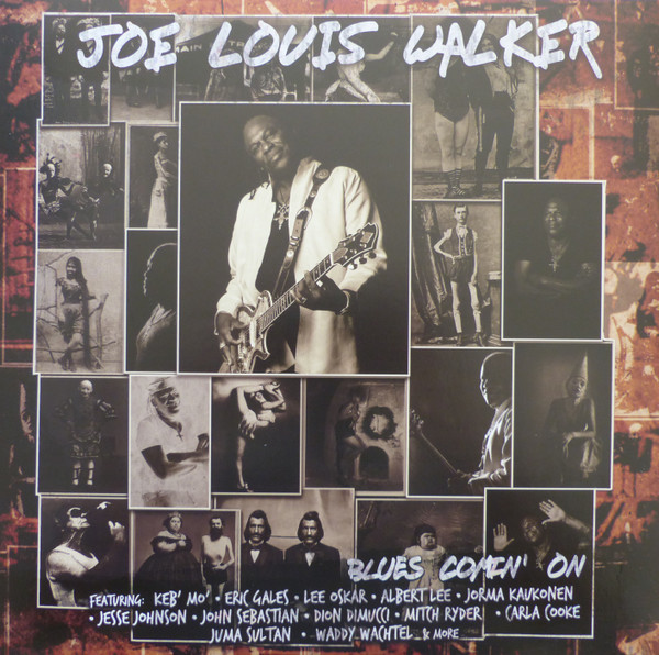 JOE LOUIS WALKER - Blues Comin' On cover 