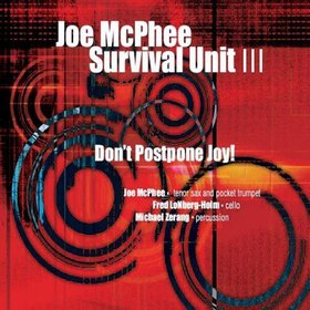JOE MCPHEE - Don't Postpone Joy! cover 