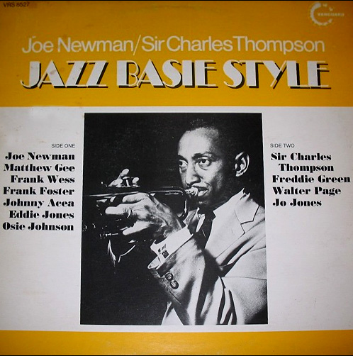 JOE NEWMAN - Jazz Basie Style cover 