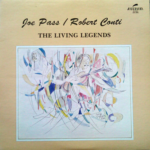 JOE PASS - Joe Pass / Robert Conti : The Living Legends cover 