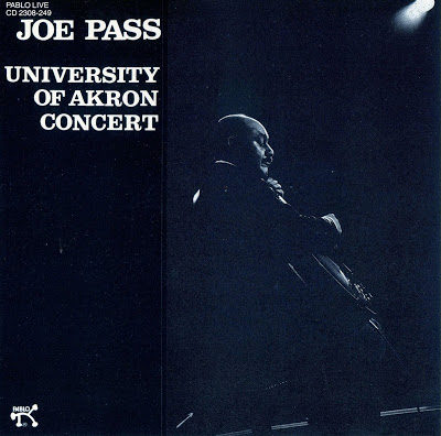 JOE PASS - University Of Akron Concert cover 