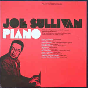 JOE SULLIVAN - Piano cover 