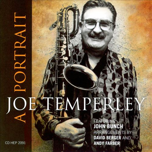 JOE TEMPERLEY - Joe Temperley Featuring John Bunch ‎: A Portrait cover 