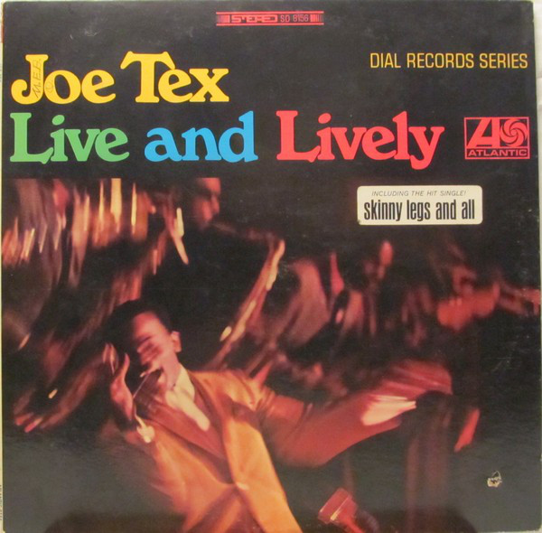 JOE TEX - Live And Lively cover 
