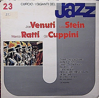 JOE VENUTI - I Giganti Del Jazz Vol. 23 (aka Live In Italy) cover 